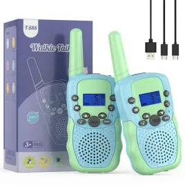 krotkofalowki-walkie-talkies-dla-dzieci-3-bakoherp-t888-zielony