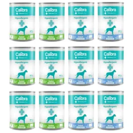 mokra-karma-dla-psa-calibra-vd-dog-hypoallergenic-mix-smakow-12-x-400g