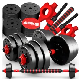 hantle-bitumiczne-regulowane-2x20-kg-do-cwiczen-silowych-ciezar-zestaw-40kg