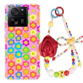 etui-do-xiaomi-13t-obudowaor-zawieszka-korale-rozaor-happy-soul-mix-wzory