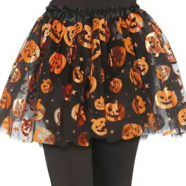 spodniczka-tutu-tiulowa-czarna-pomaranczowe-dynie-na-halloween-30cm