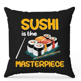 poduszka-czarna-40x40-cm-sushi-is-masterpiece-prezent-do-przedszkola-zlobka