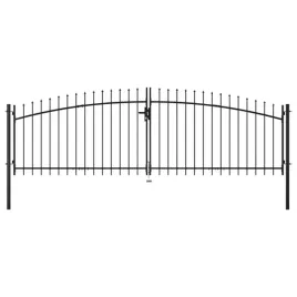 vidaxl-brama-dwuskrzydlowa-z-grotami-400-x-175-cm