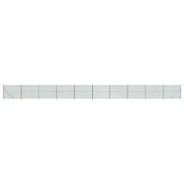 vidaxl-ogrodzenie-z-siatki-ze-stopami-slupkow-zielone-14x25-m
