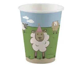 kubeczki-papierowe-urodzinowe-owieczki-250-ml-8szt-farma-przyjecie-urodziny