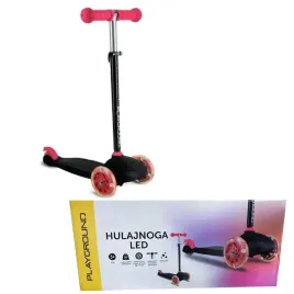 hulajnoga-3-kolowa-playground-led-czarna-rozowa-50kg-3-skladana-lekka