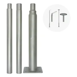 slup-oswietleniowy-stalowy-szary-3m-skladany-na-parking-park-posesja