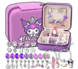 zestaw-do-robienia-bransoletek-bizuterii-koraliki-charms-zawieszki-kuromi