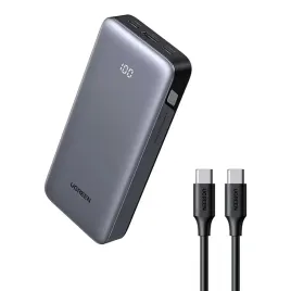 powerbank-20000mah-ugreen-pb532-usb-2x-usb-c-30w-szary