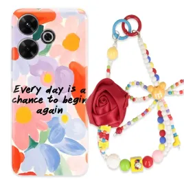 etui-do-xiaomi-redmi-13-5g-obudowaor-zawieszka-korale-rozaor-happy-soul-wz
