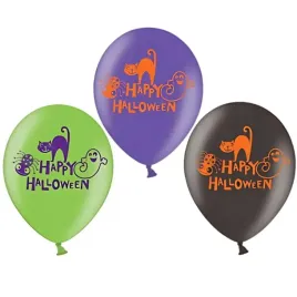balony-lateksowe-zielone-fioletowe-czarne-kot-duch-halloween-6szt-30cm