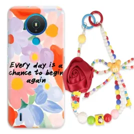 etui-do-nokia-1-4-caseor-obudowaor-zawieszka-korale-rozaor-happy-soul-wzory