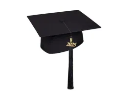 biret-absolwenta-dzieciecy-czarny-zawieszka-chwost-uczen-ukonczenie-szkoly