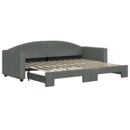 vidaxl-lezanka-rozsuwana-ciemnoszara-80x200-cm-tkanina