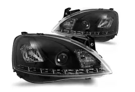 reflektory-przednie-opel-corsa-c-czarne-daylight