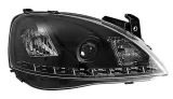 reflektory-przednie-opel-corsa-c-czarne-daylight-stan-nowy