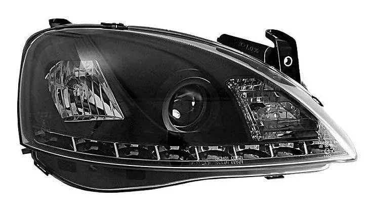 reflektory-przednie-opel-corsa-c-czarne-daylight