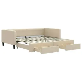 vidaxl-sofa-rozsuwana-z-szufladami-kremowa-100x200-cm-tkanina