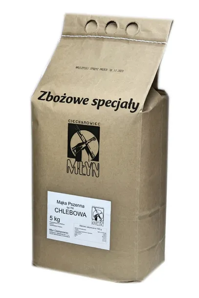 MĄKA PSZENNA CHLEBOWA TYP 750 5 kg MŁYN