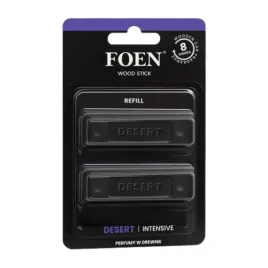 foen-wood-stick-desert-refill-zestaw-2-wkladow-do-zapachu-samochodowego
