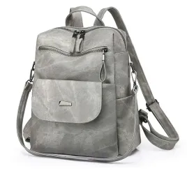 2w1-plecak-damski-torebka-miejska-szary-czarny-jakosc-kieszenie-pojemny