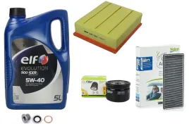 renault-espace-iv-2-0-turbo-zestaw-filtrow-valeo-olej-elf-5w40-sxr-5l