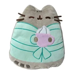 poduszka-maskotka-kot-pusheen-z-kubkiem-kawy-turkusowa-dekoracyjna-36-cm
