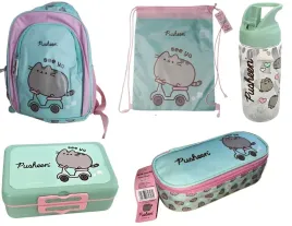 pusheen-zestaw-wyprawka-plecak-piornik-bidon-sniadaniowka-worek-do-szkoly