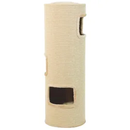 zolux-drapak-dla-kota-beczka-wieza-z-sizalu-oliver-bezowy-xxl-115cm