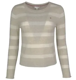 tommy-hilfiger-sweter-damski-welniany-paski-bezowy-xs