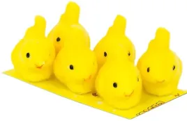 zolty-zajaczek-siedzacy-4-cm-zajac-wielkanoc-6-sztuk-kroliczek-dekoracja