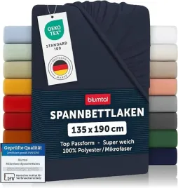przescieradlo-z-gumka-135x190-x-25-cm-mikrofibra-granat-komplet-2-szt