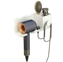 uchwyt-scienny-na-suszarke-do-wlosow-wieszak-z-organizerem-bez-wiercenia