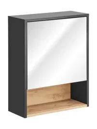 szafka-lazienkowa-z-lustrem-60-cm-szary-kosmos-dab-nowoczesna-elegancja