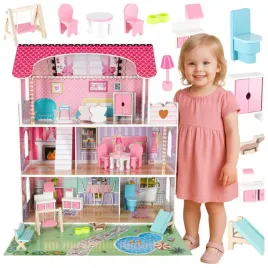 domek-dla-lalek-drewniany-led-duzy-z-ogrodkiem-mebelki-figurka-akcesoria