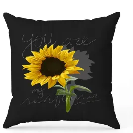 poduszka-czarna-40x40-cm-you-are-my-sunflower-prezent-do-przedszkola-zlobka
