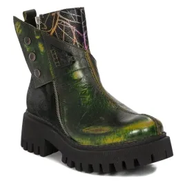 maciejka-botki-damskie-skorzane-ocieplane-06140-01-czarno-zielone-r-38