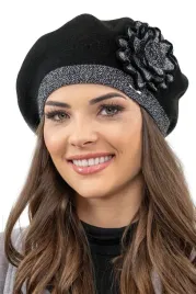 vivisence-7049-czarny-uniwersalny-rozmiar-welna-nakrycie-glowy-beret