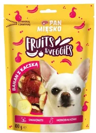 pan-miesko-przysmak-dla-psa-banan-z-kaczka-100g-fruits-and-veggies