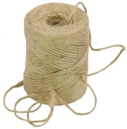 SZNUREK LNIANY JUTOWY NATURALNY 2 MM NA SZPULI 84 METRY 200 GRAM 100% JUTA