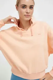 reebok-bluza-damska-cl-wde-cotton-ft-coverup-hs4273-brzoskwiniowa
