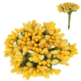 zolty-ryzyk-kaszka-preciki-na-drucie-95-cm-12-sztuk-dekoracja-stroik-zolta