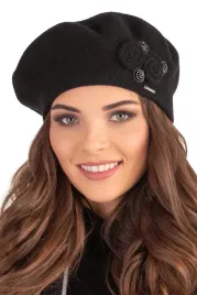 elegancki-beret-damski-cieply-czarny-welna-vivisence-7037