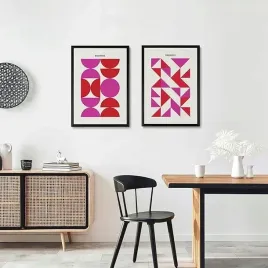 boho-dekoracja-plakaty-plakat-a3-geometryczne-boho-zestaw-2szt
