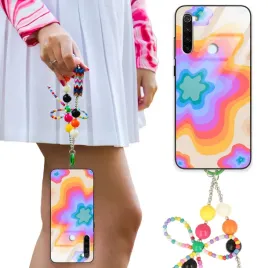 etui-do-xiaomi-redmi-note-8t-z-polyskiem-urocze-korale-brelok-pastel-power