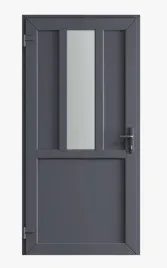 drzwi-zewnetrzne-techniczne-gospodarcze-pcv-110x205-cm-antracyt-lewe