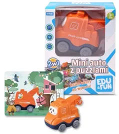 artyk-mini-autko-puzzle-25-el-zabawka-2w1-eduandfun-samochod-dzwig-ma-naped