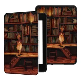 etui-graficzne-smart-case-do-kindle-paperwhite-4-library-girl