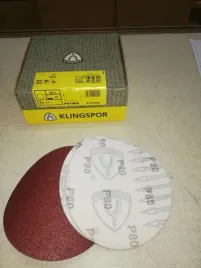 klingspor-ps18ek-krazek-scierny-na-rzep-fi-150-gr-36-50-sztuk