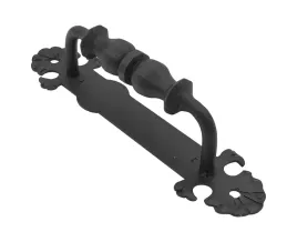 antaba-drzwiowa-kuta-ozdobna-czarna-30-cm-klamka-do-drzwi-bramki-furtki